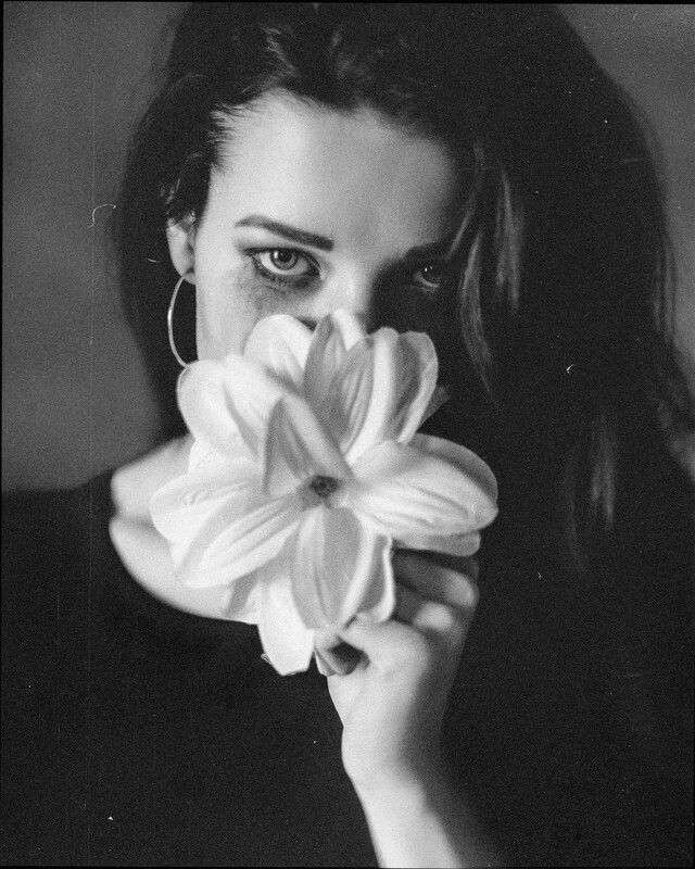 портрет, женский портрет, женская красота, девушка, чб, чернобелое, гламур, модель, model, glamur, portrait, bw, black and white Анна фото превью