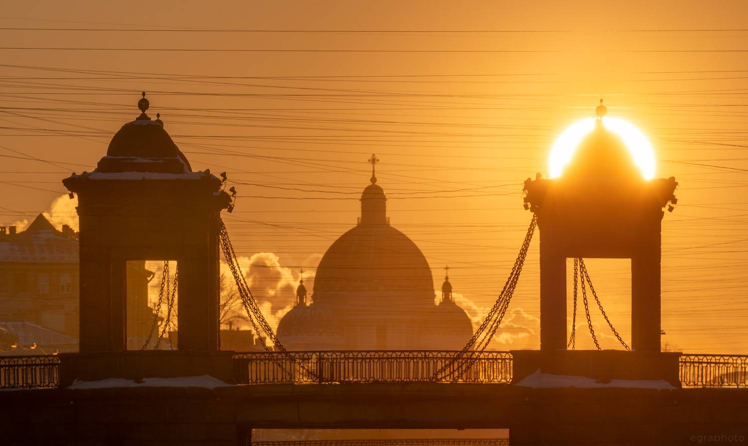 мост ломоносова, троице-измайловский собор, санкт-петербург, питер, спб, spb, россия, Рябенький Александр