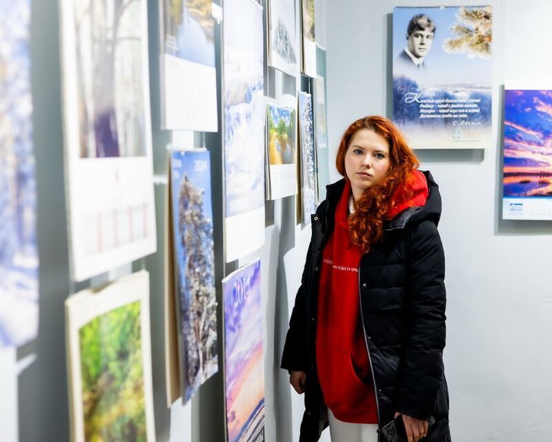 На выставке фото превью