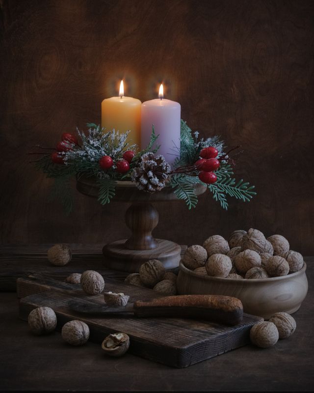 натюрморт, ставрополь, мсгелиос 81н С орехами фото превью