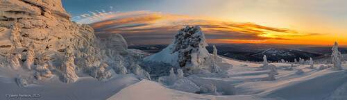 Вечерняя прогулка по Шерегешским скалам (2)