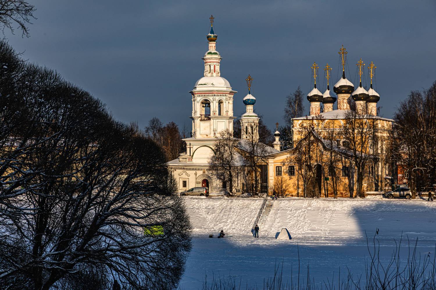 Вологда, зима, храм, Сергей Петров