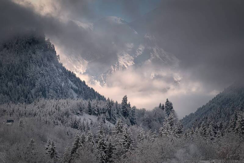 svaneti, mestia, mulkhra, valley, mountain, sky, clouds, snow, snowfall, winter, january, trees, mountains, nature, high, landscape, scenery, travel, outdoors, georgia, sakartvelo, caucasus, chizh Mulkhra River Valley In Winter фото превью