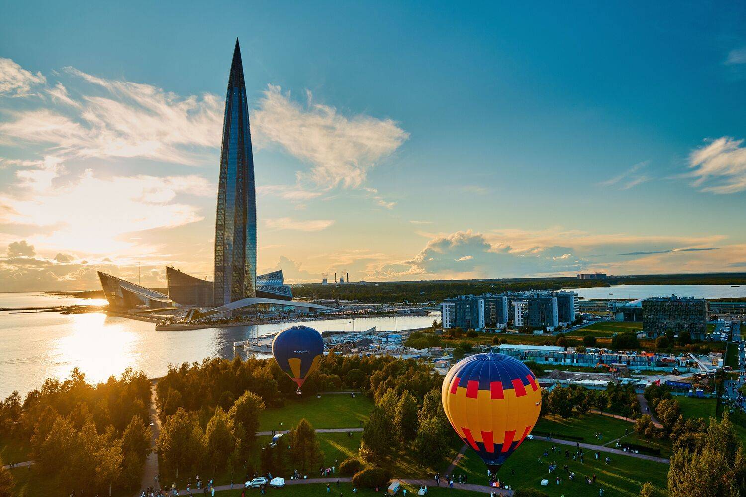 Санкт-Петербург, Лахта центр, Мечтать-летать, воздухоплавание, Владимир Греков