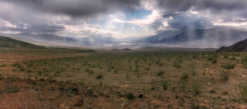 Вид с дождем фото превью