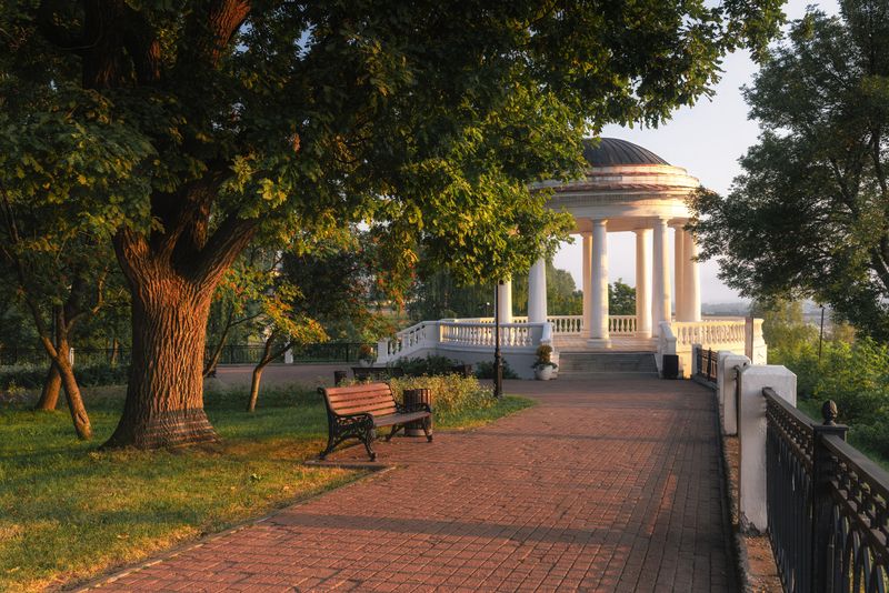 Старый парк фото превью