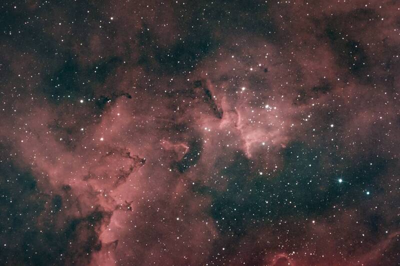 туманность, сердце, космос, ic1805, звезды, ночь Туманность Сердце (IC1805) фото превью