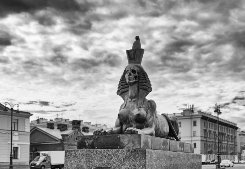 метафизический сфинкс, м. шемякин, воскресенская наб. санкт-петербург Сфинкс фото превью