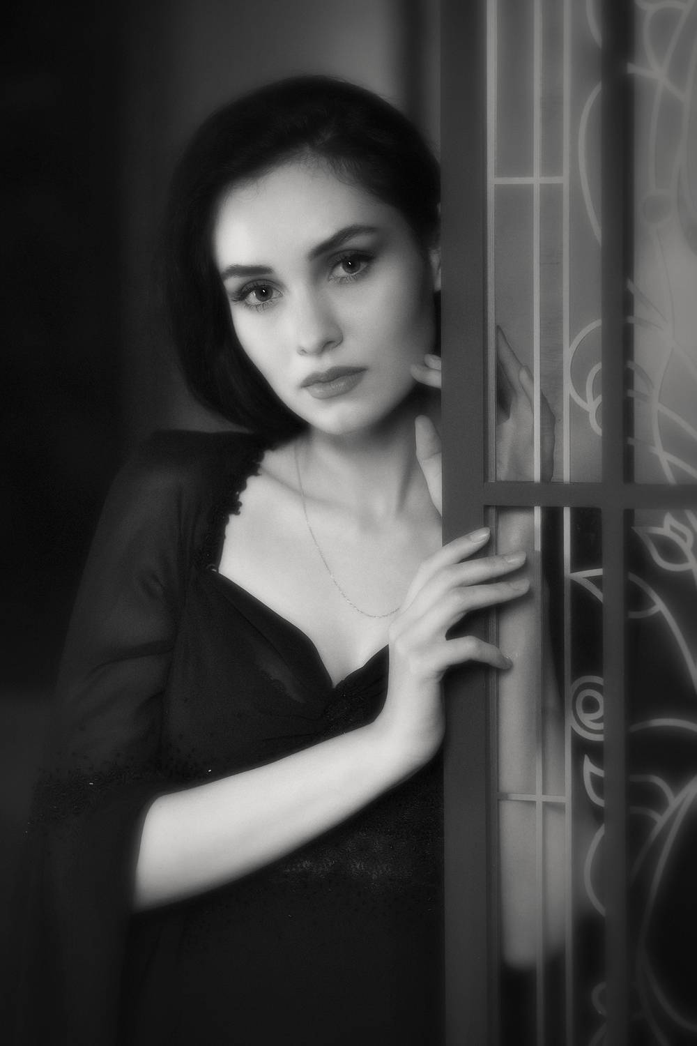 портрет, девушка, Алексей Назаров