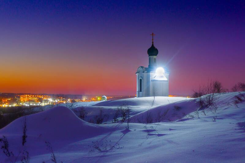 тула, тульская область, алексин Ильинская часовня. Город Алексин. Тульская область. фото превью