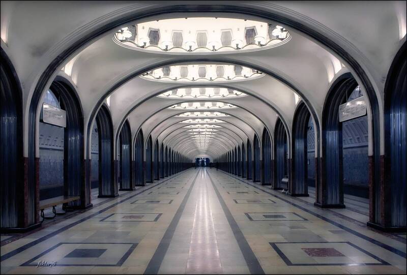 станция метро Маяковская. Москва фото превью