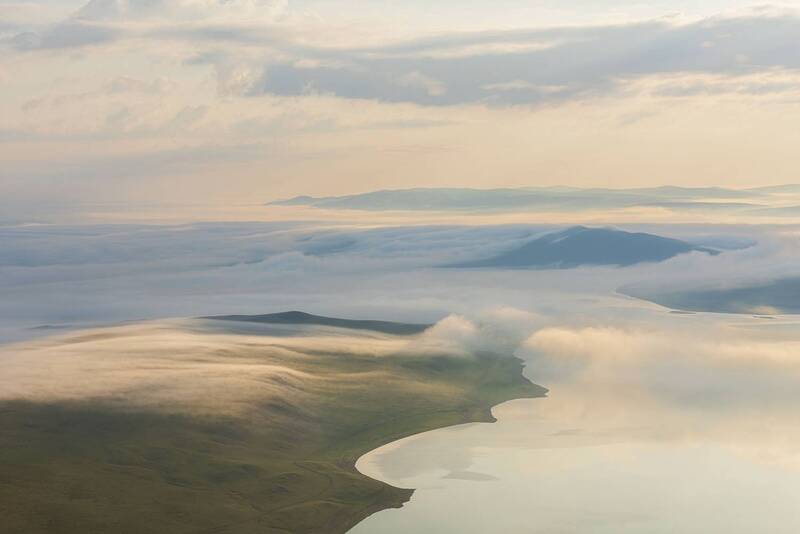 Рассвет над Великим Енисеем фото превью