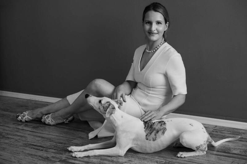 Портрет с собакой фото превью