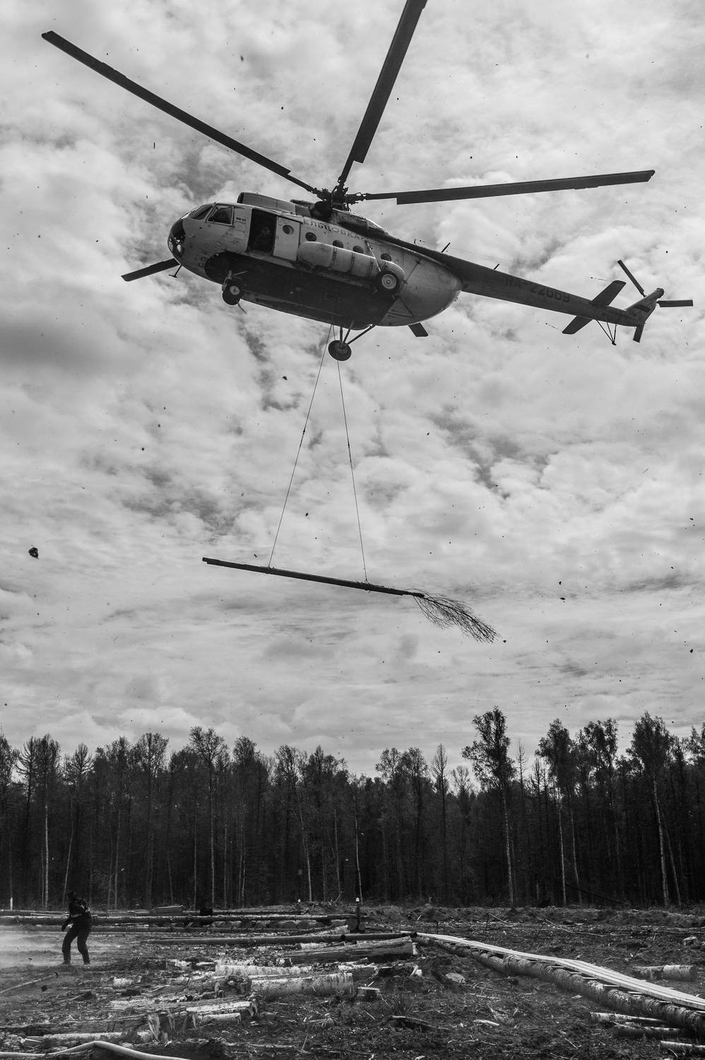 вертолет, Михаил Дронов