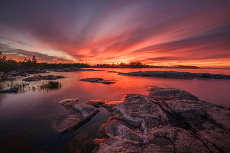 ладога Ладожская ночь... фото превью