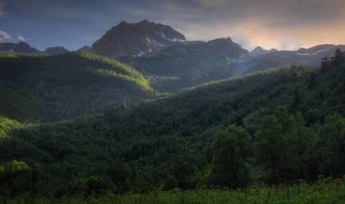 В горах Архыза