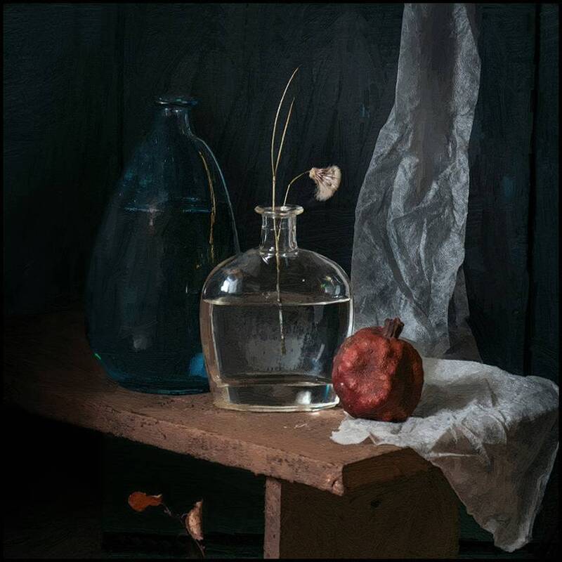 Этюд с гранатой.. фото превью