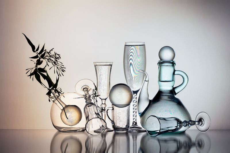 still life, crystal, color Cristal фото превью
