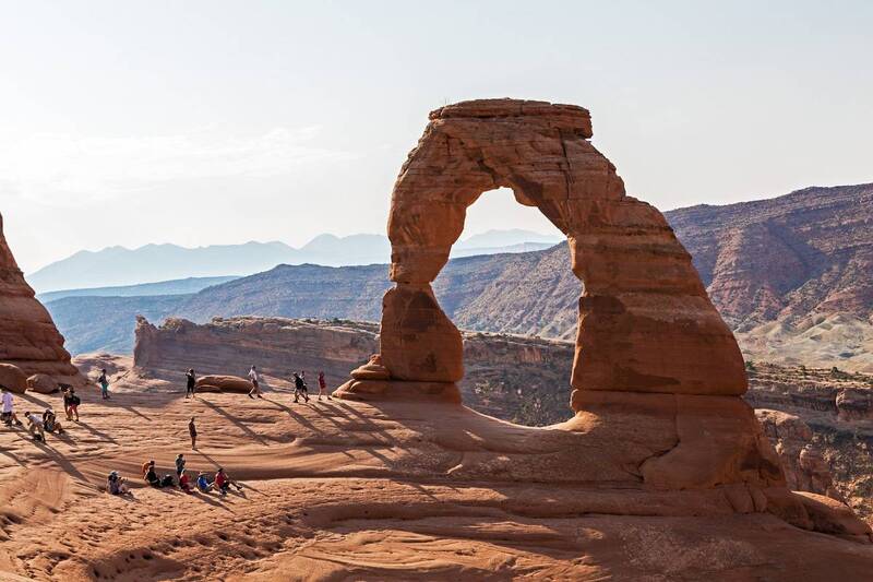 природа, выветривание, арка, изящная, национальный парк, юта Изящная арка фото превью