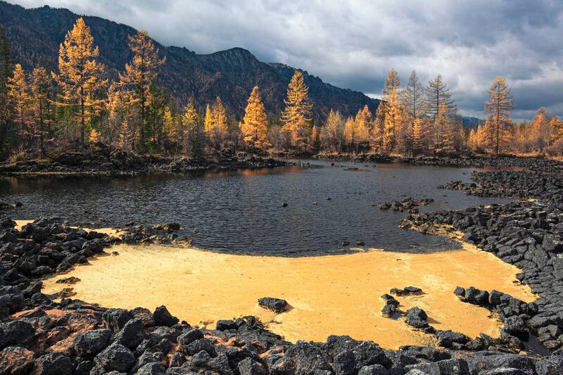 Серия Долина лавовых озер. Шарза. Золотой залив фото превью