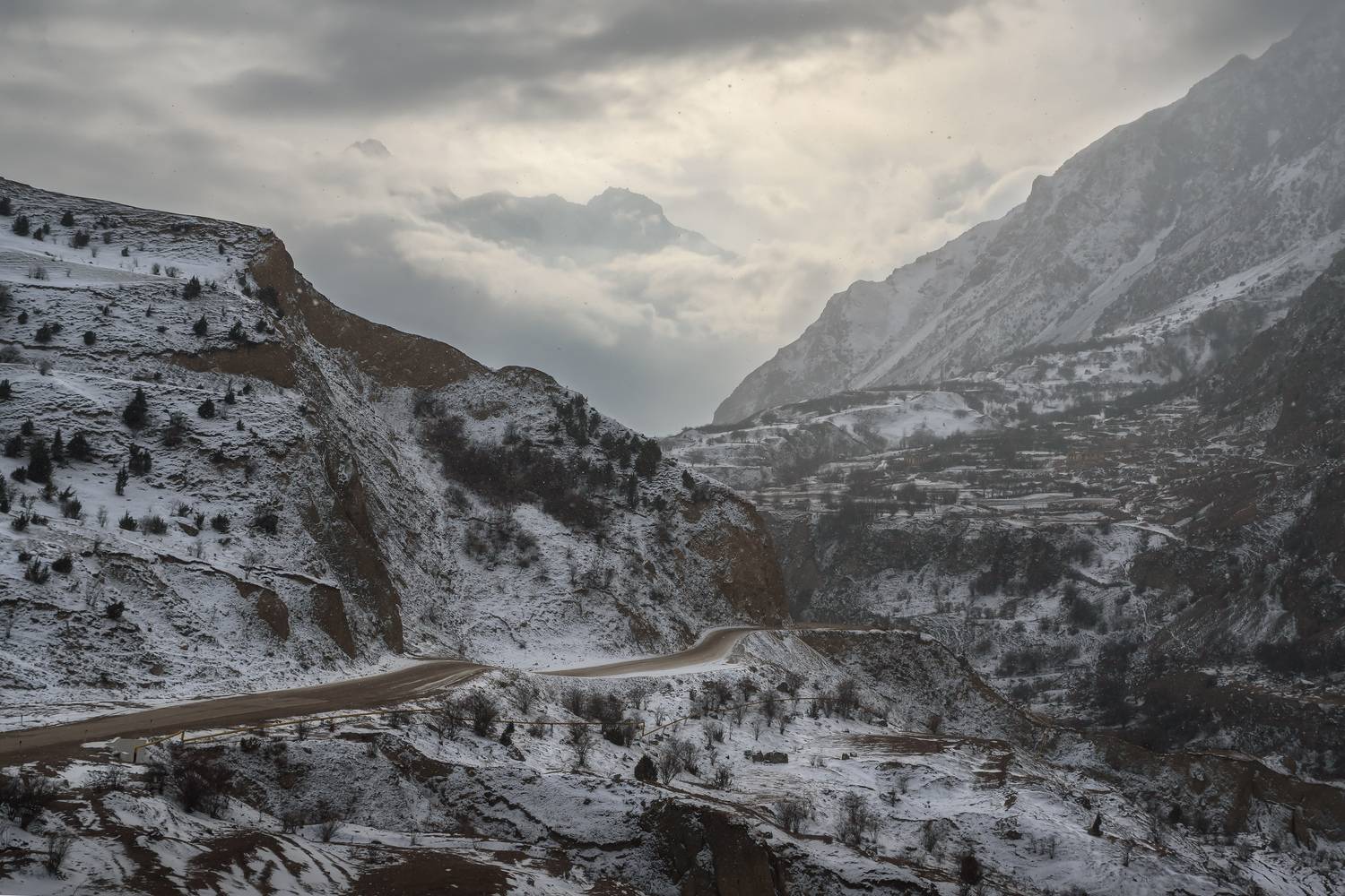 кавказ, кабардино-балкария, кбр, горы, верхняя балкария, черек, зима в горах, зимние горы, Zakharov Armen