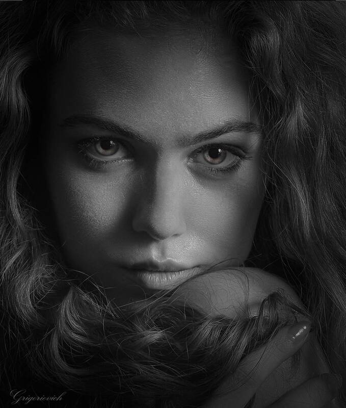 девушка. портрет. красота. глаза. волосы, взгляд! Ольга фото превью