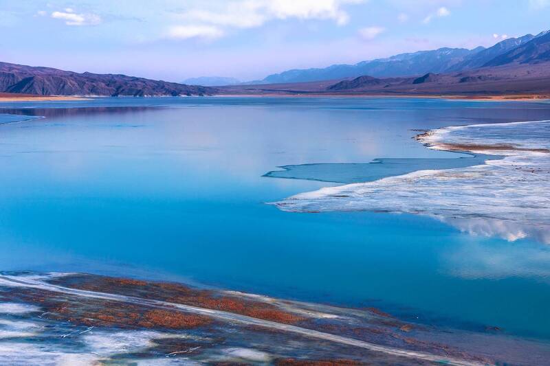 кыргызстан, орто-токойское вдхр Февральские зарисовки фото превью