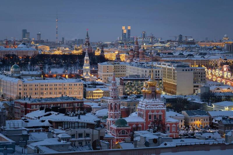 Winter in Moscow фото превью
