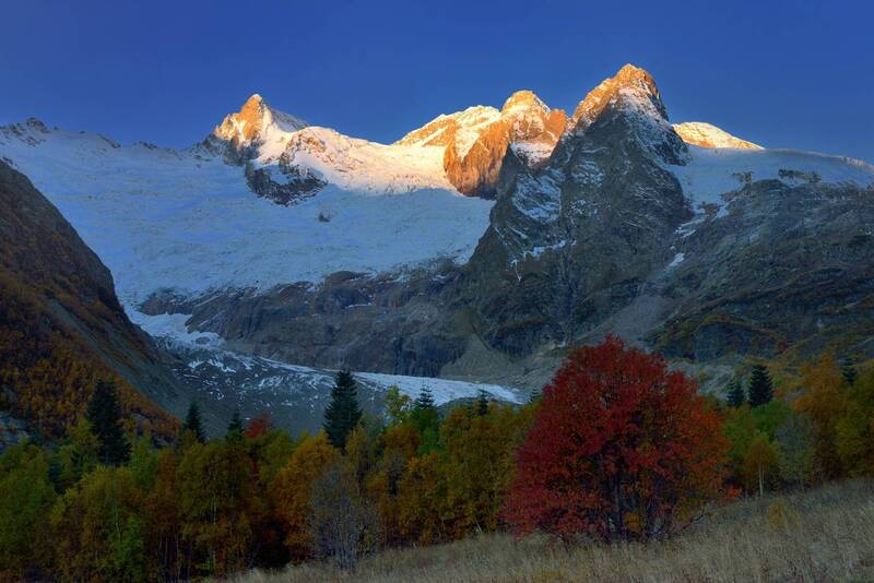 Осеннее утро на Алибеке фото превью