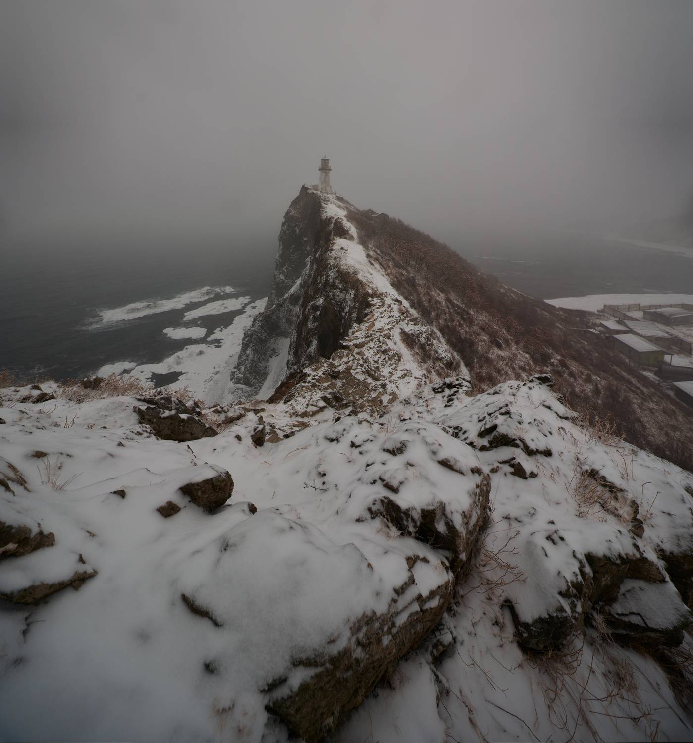 Приморье, метель, маяк, море, дальнийвосток, Ivan Godovikov