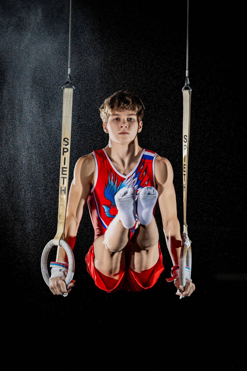 Спортивная, гимнастика, полёт, прыжок, соревнование, Сергей Князев