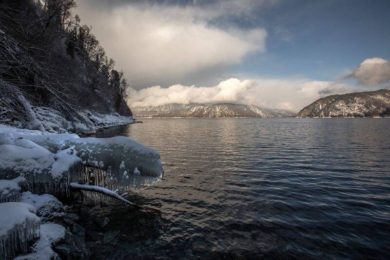 природа, алтай, зима, телецкое озеро Зима на Телецком фото превью