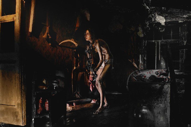 horror fear bloud light red hanger страх dark боль хоррор ужас кровь мясо тьма Hanger фото превью