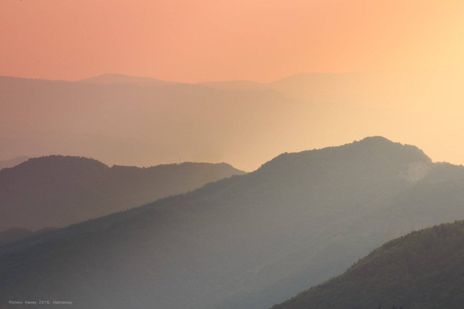 карпаты, горы, вечер, свет, , Рычков Алексей
