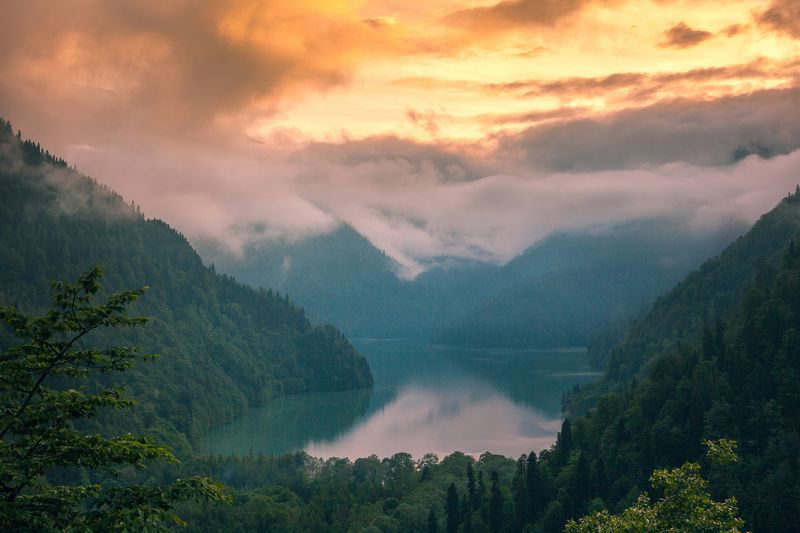 озеро Озеро Рица фото превью