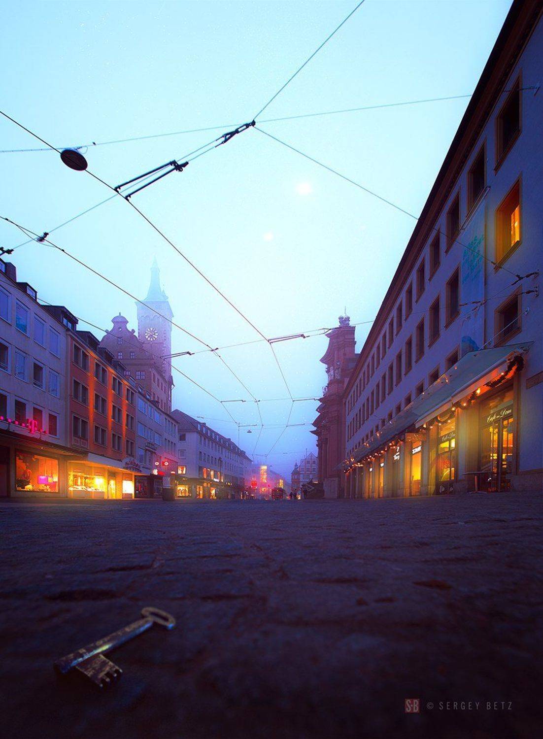 Betz, Wurzburg, Бавария, Бетц, Германия, Город, Сергей Betz