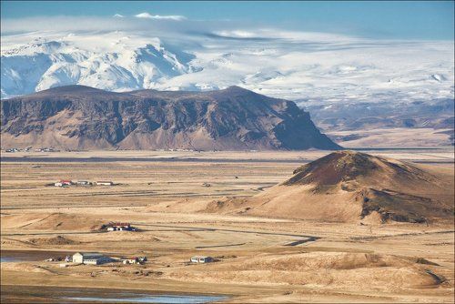 Исландия. Ейяфьядлайокюдль (Eyjafjallajokull).