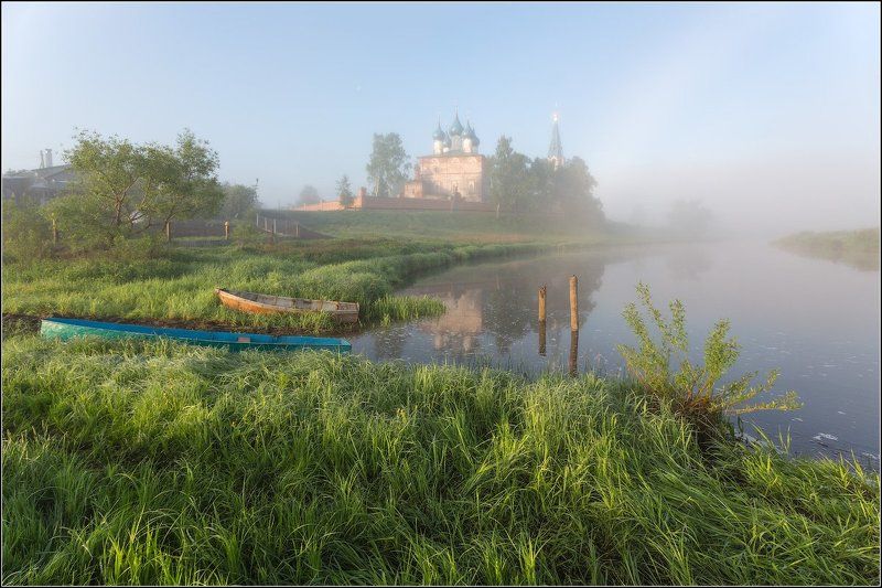 Россия, Ивановская обл, Дунилово Утро фото превью