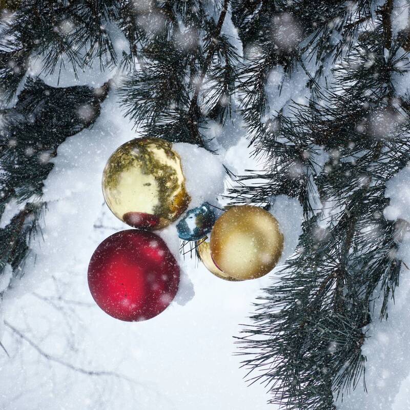 елочные, игрушки Новогодняя зарисовка фото превью