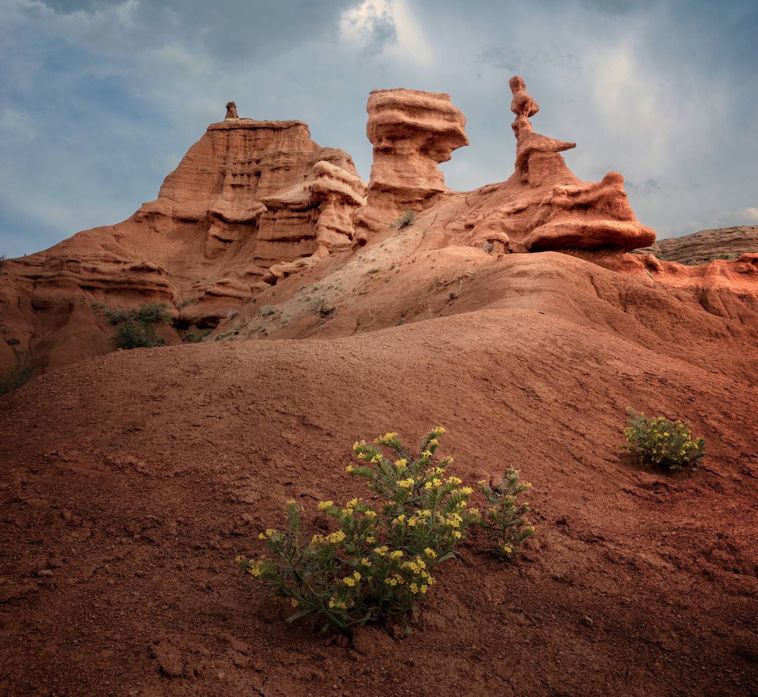кыргызстан, горы тянь-шань, каньон конорчек, порода, останцы, природа, пейзаж, панорама, Кетова Вера