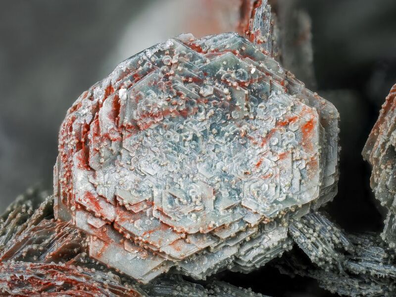 Макро, минерал, клинохлор Клинохлор фото превью