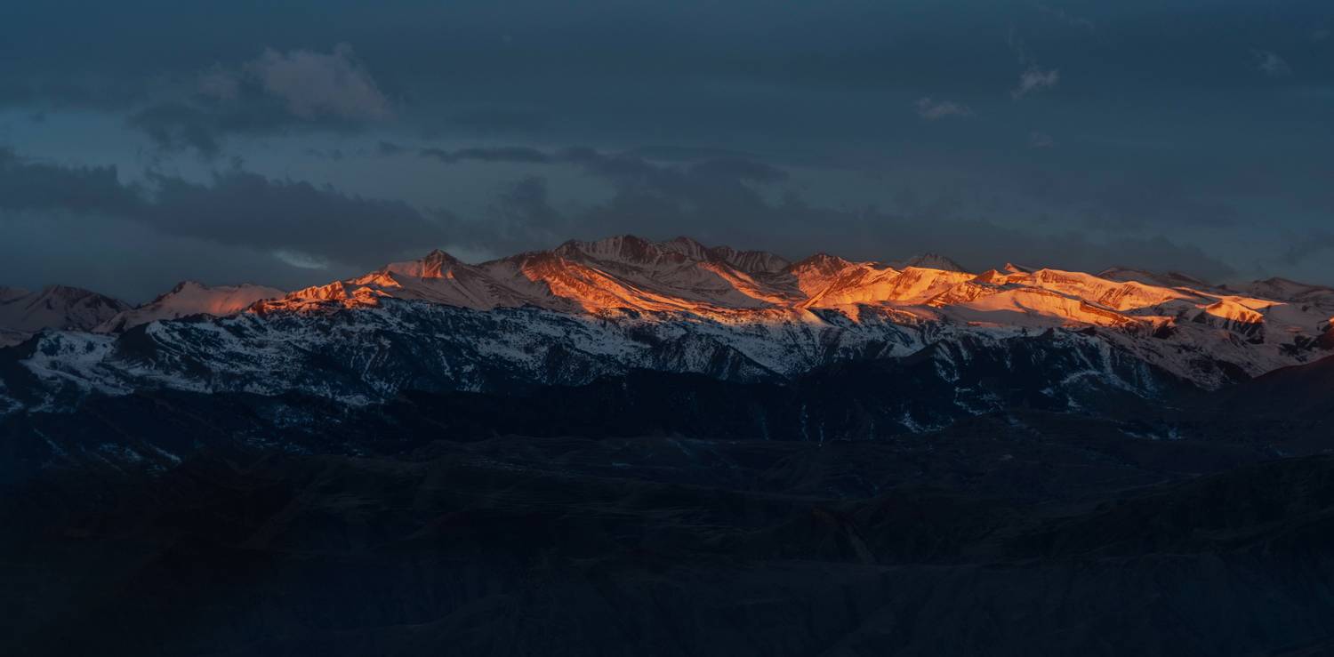Россия, Дагестан, Хунзах, долина реки Аварское Койсу, рассвет, Гаврилов Юрий