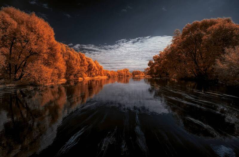 infrared, ик-фото, инфракрасное фото, инфракрасная фотография, пейзаж, лето У неба есть небо фото превью