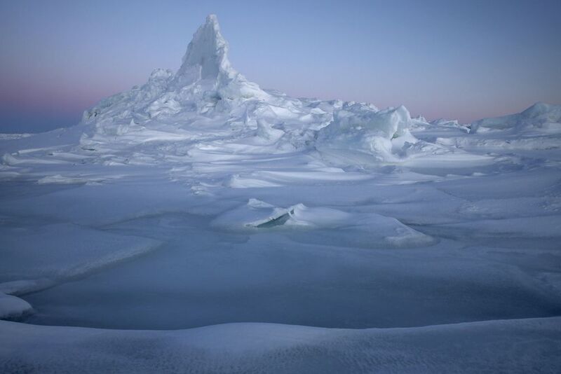 Торосы Охотоморья фото превью