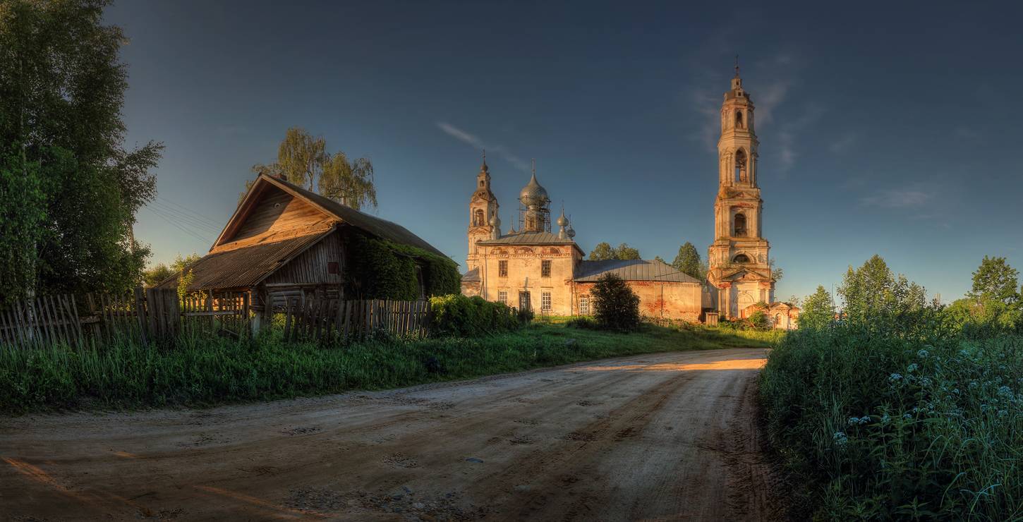 храм, утро, Ивановская, область, Александр Бархатов