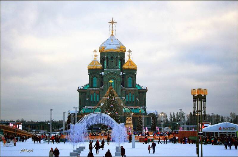 храм, церковь, россия, православие Парк Патриот фото превью