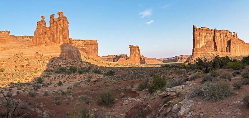 пустыня, камни, национальный парк арки, песчаник, юта Национальный парк Арки фото превью