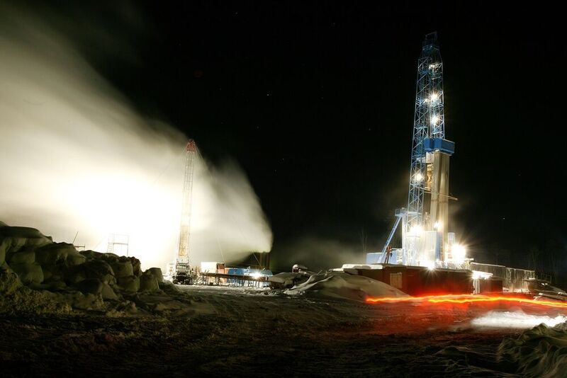 нефть, Западная Сибирь, Васюганские болота  фото превью