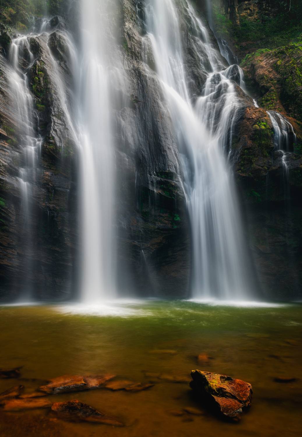 landscape, nature, waterfall, PARZZANINI PEDRO