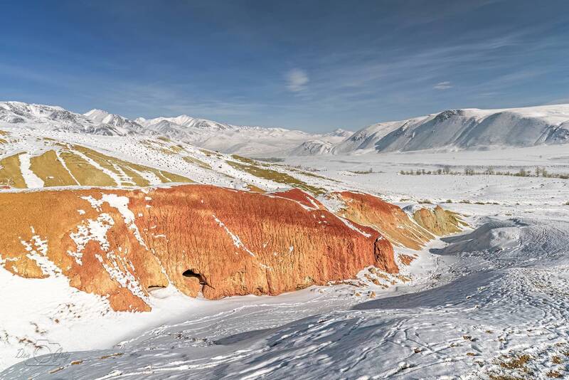 алтай, марсианские горы, марс Марс зимой, Марс осенью фото превью